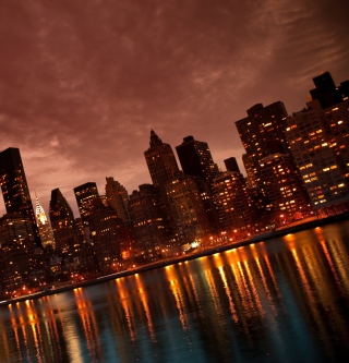 Manhattan Reflections - Obrázkek zdarma pro 1024x1024
