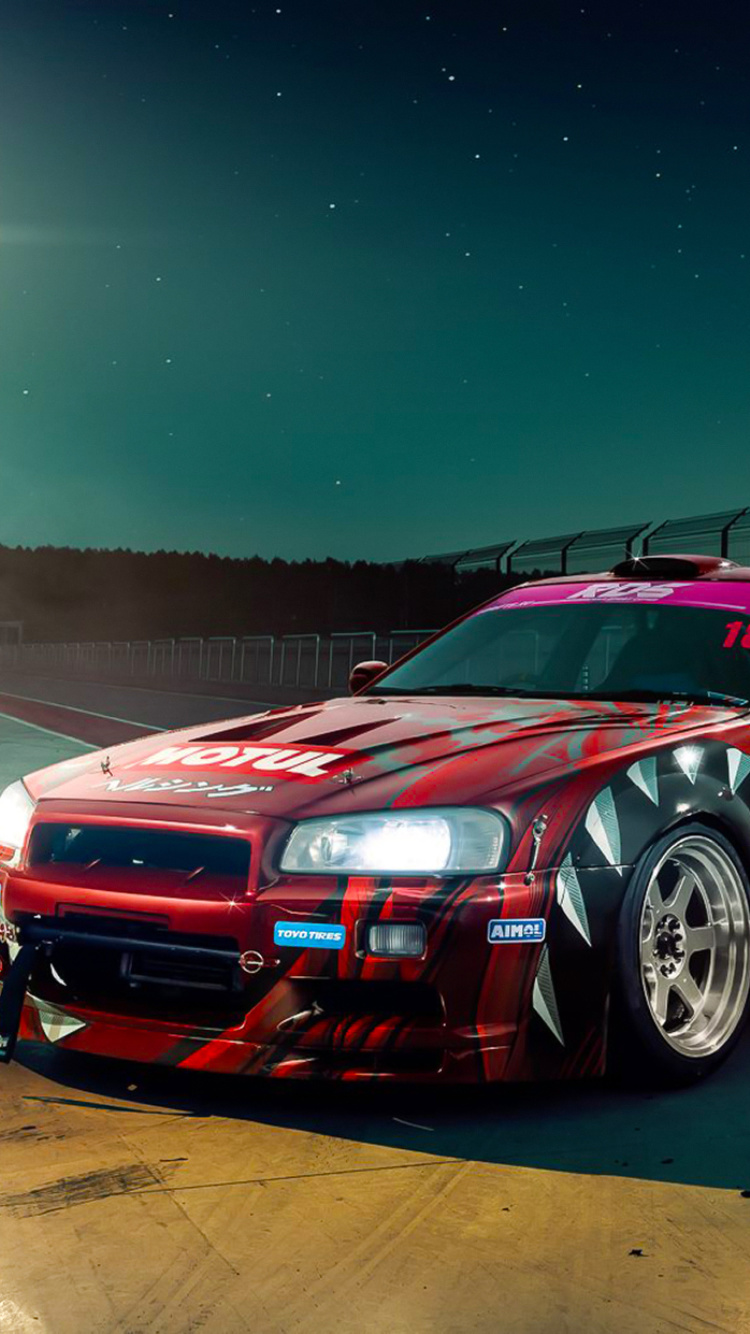 Screenshot №1 pro téma Nissan Skyline GTR R33 for Street Racing 750x1334