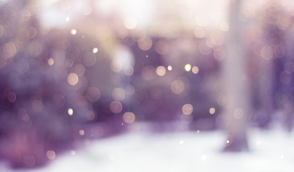 Winter Bokeh screenshot #1 1024x600