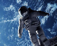 Astronaut In Space screenshot #1 220x176