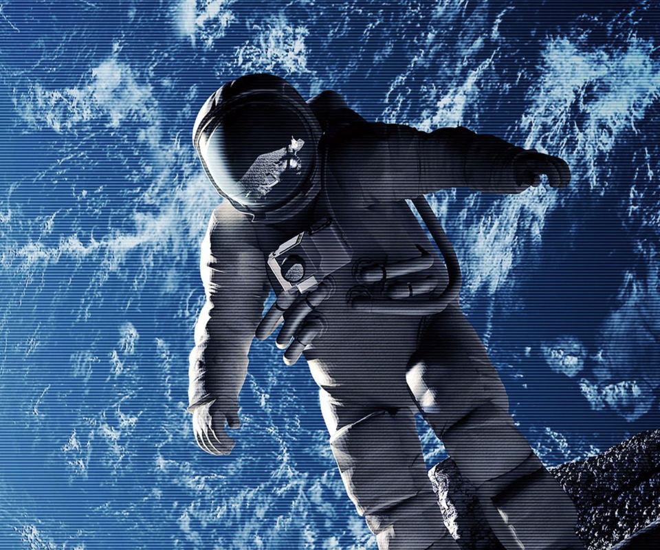 Astronaut In Space screenshot #1 960x800