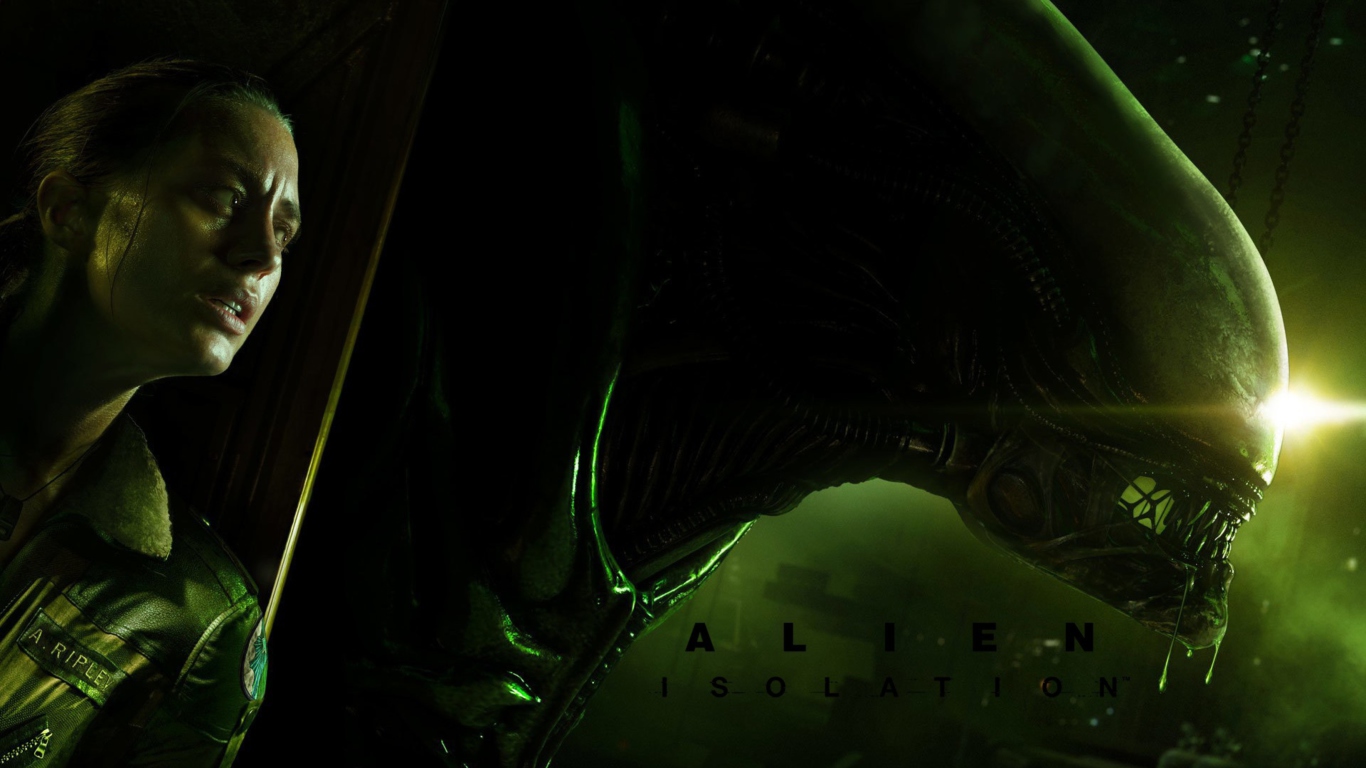 Alien Isolation Game wallpaper 1366x768