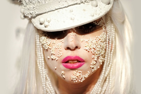 Sfondi Lady Gaga 480x320