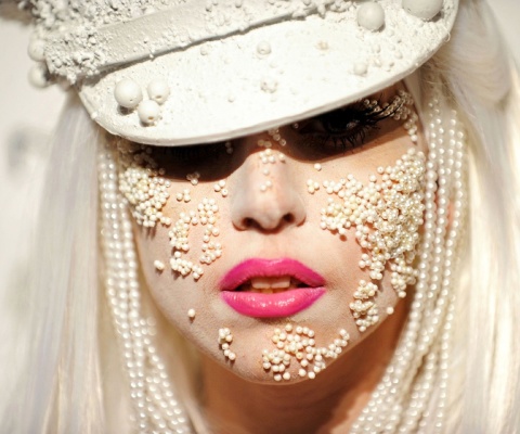 Fondo de pantalla Lady Gaga 480x400