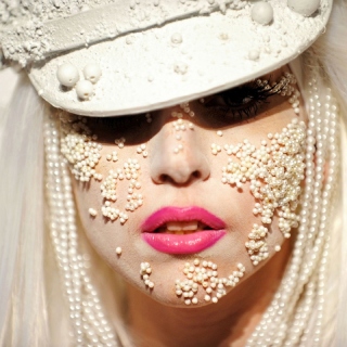 Lady Gaga papel de parede para celular para iPad 3