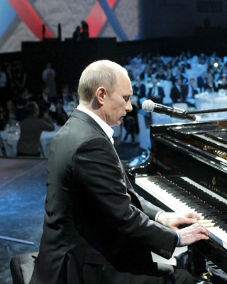 Vladimir Putin President of Russia - Obrázkek zdarma pro iPhone 3G