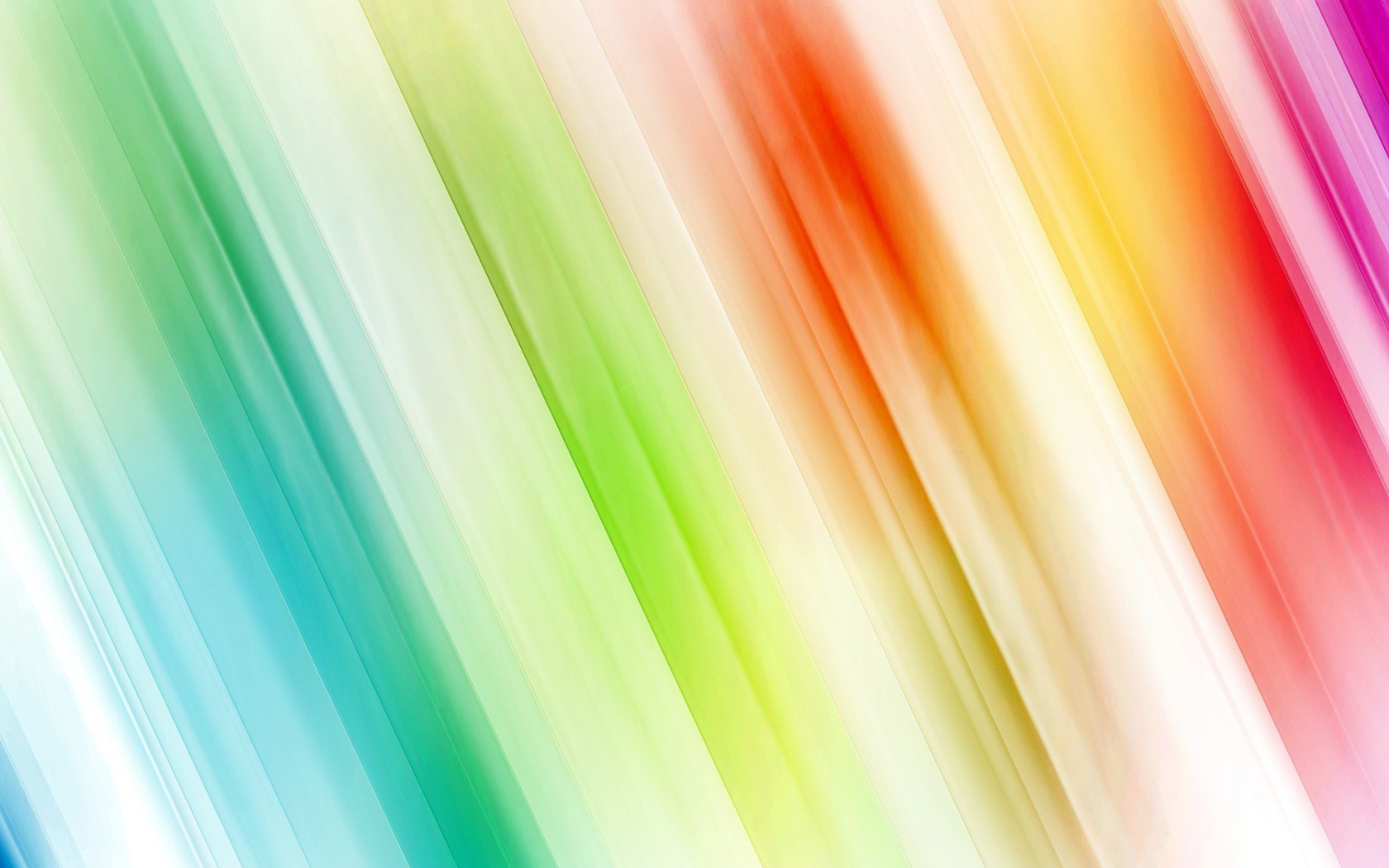 Abstract Rainbow Lines wallpaper 1680x1050