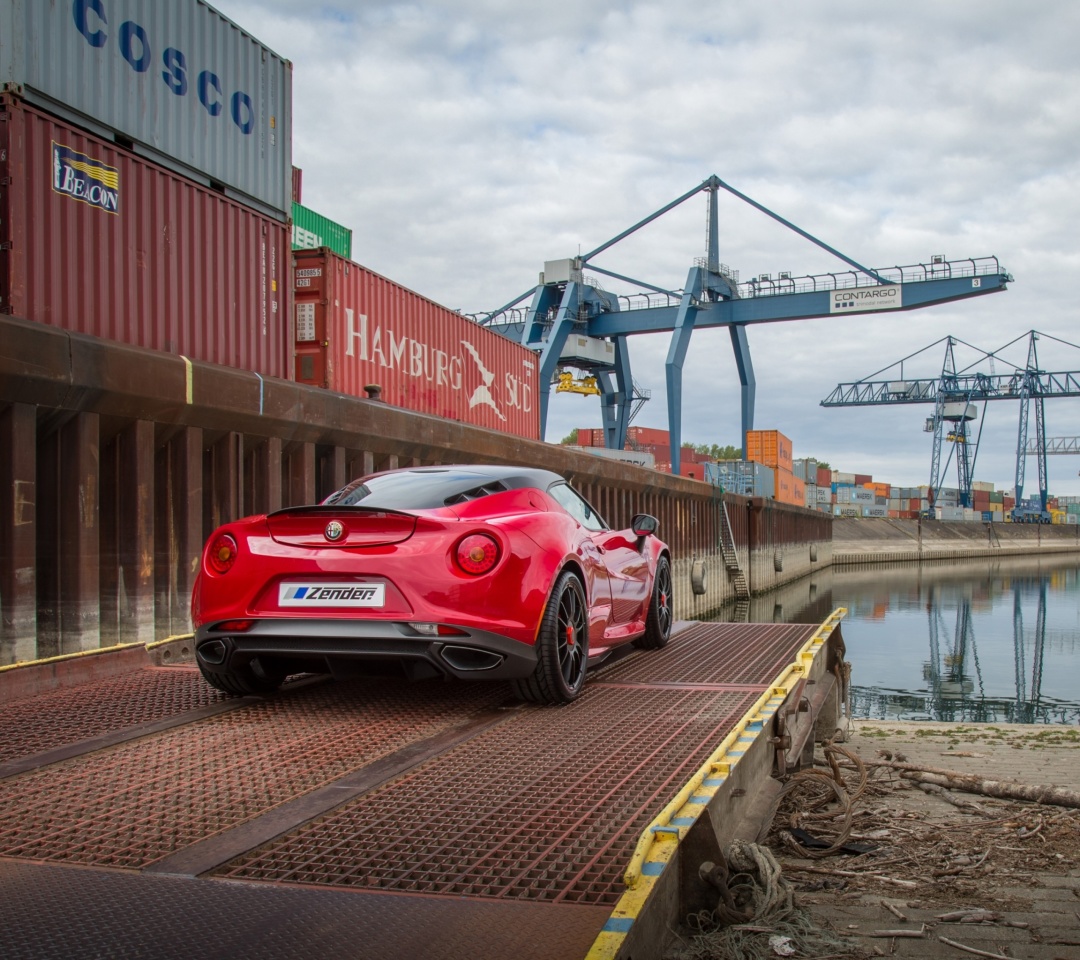 Sfondi Alfa Romeo 4C 1080x960