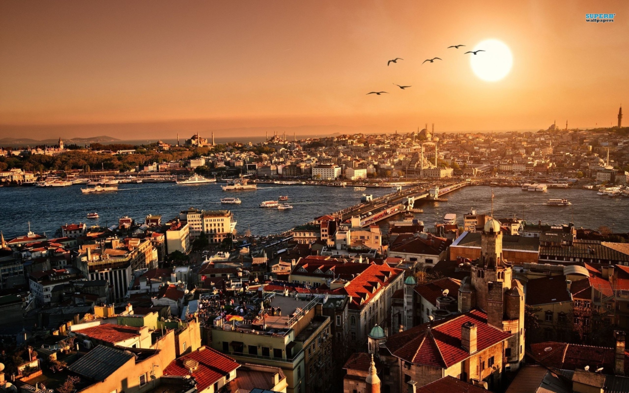Das Istanbul Turkey Wallpaper 1280x800