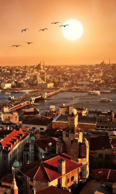 Fondo de pantalla Istanbul Turkey 240x400