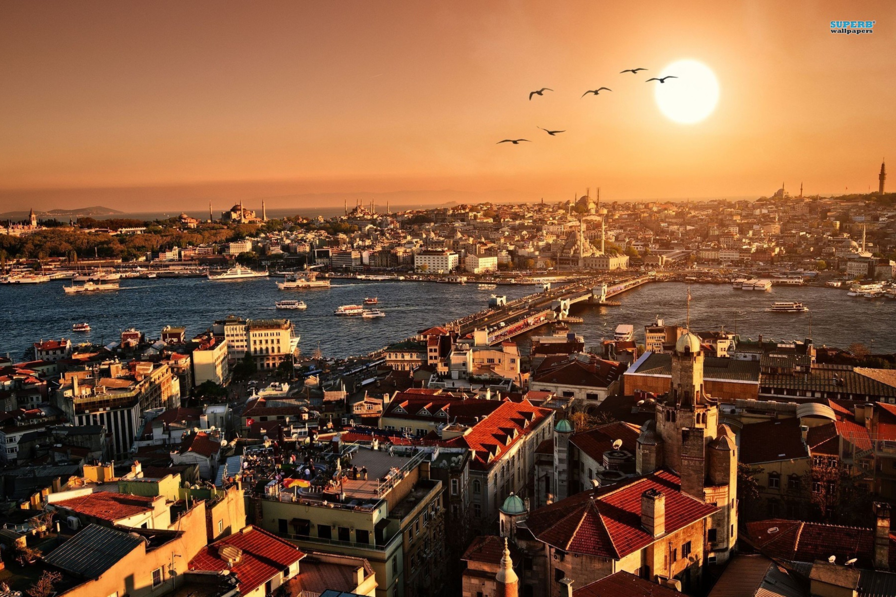 Fondo de pantalla Istanbul Turkey 2880x1920
