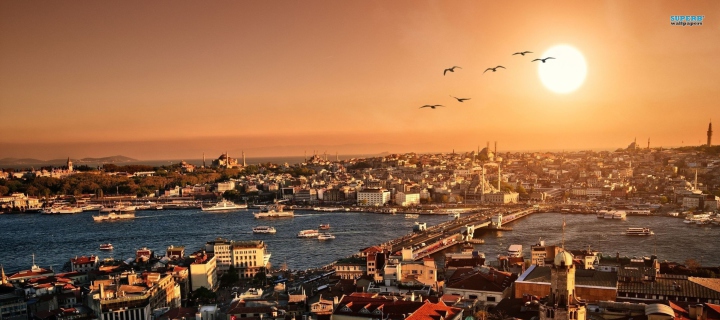 Das Istanbul Turkey Wallpaper 720x320