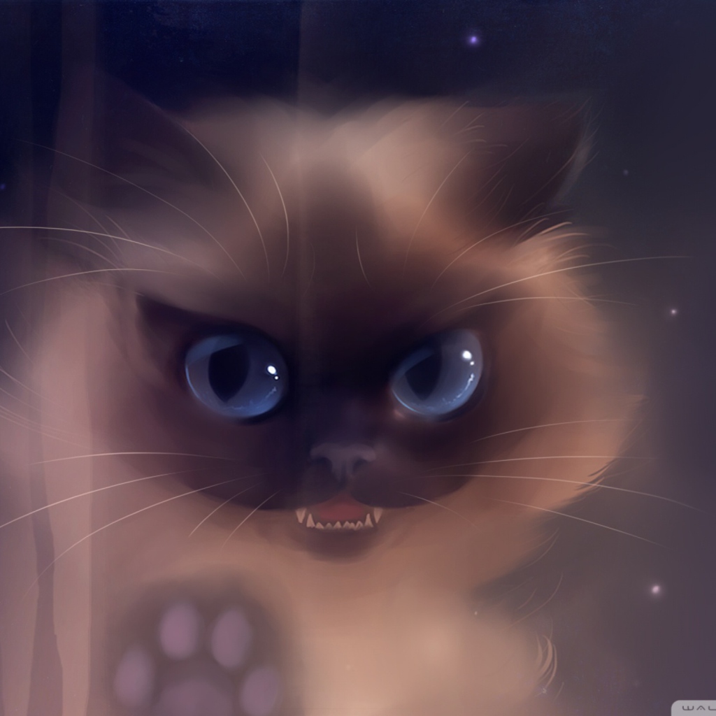 Bad Kitty Painting screenshot #1 1024x1024