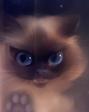 Screenshot №1 pro téma Bad Kitty Painting 128x160