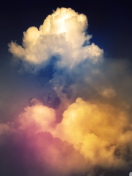 Fondo de pantalla Rainbow Clouds 132x176