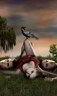 Das The Vampire Diaries Tv Series Wallpaper 240x400