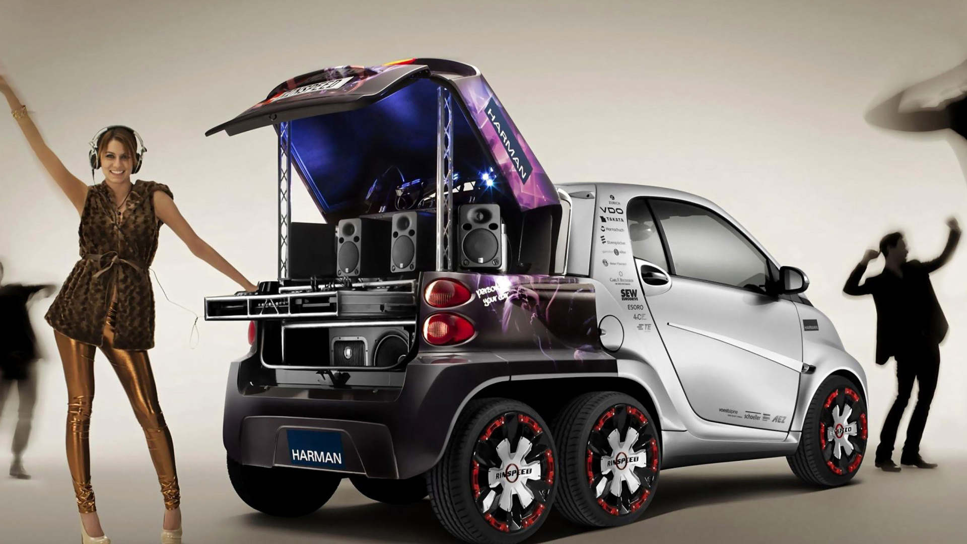 Music Smart Car wallpaper 1920x1080