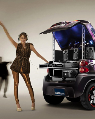 Music Smart Car - Obrázkek zdarma pro LG Opera TV
