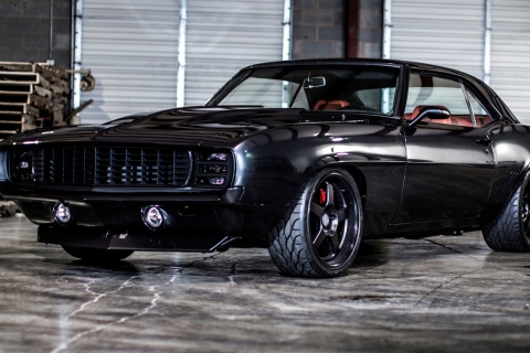 Das 1969 Chevy Camaro Wallpaper 480x320