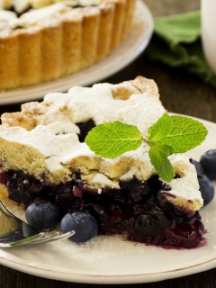 Classic Blueberry Pie screenshot #1 240x320