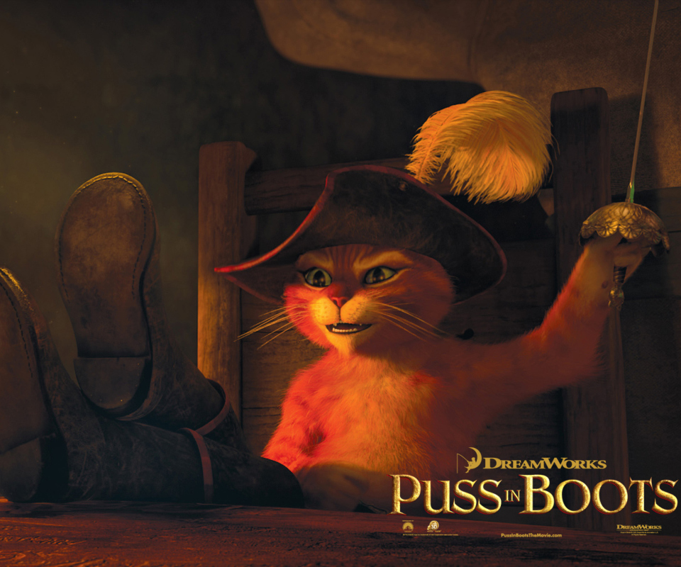 Puss In Boots wallpaper 960x800