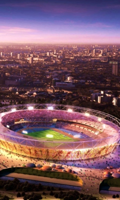 Das London Olympics Wallpaper 240x400
