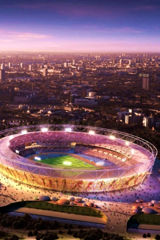 Das London Olympics Wallpaper 320x480