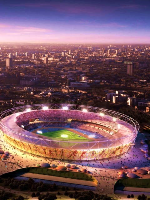 Das London Olympics Wallpaper 480x640