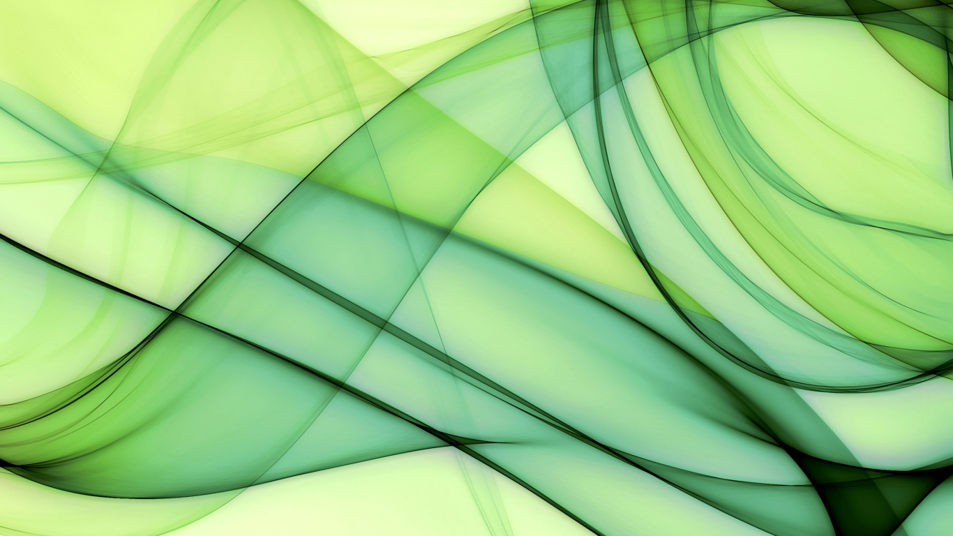 Green Lines wallpaper 1366x768