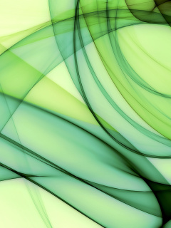 Обои Green Lines 240x320