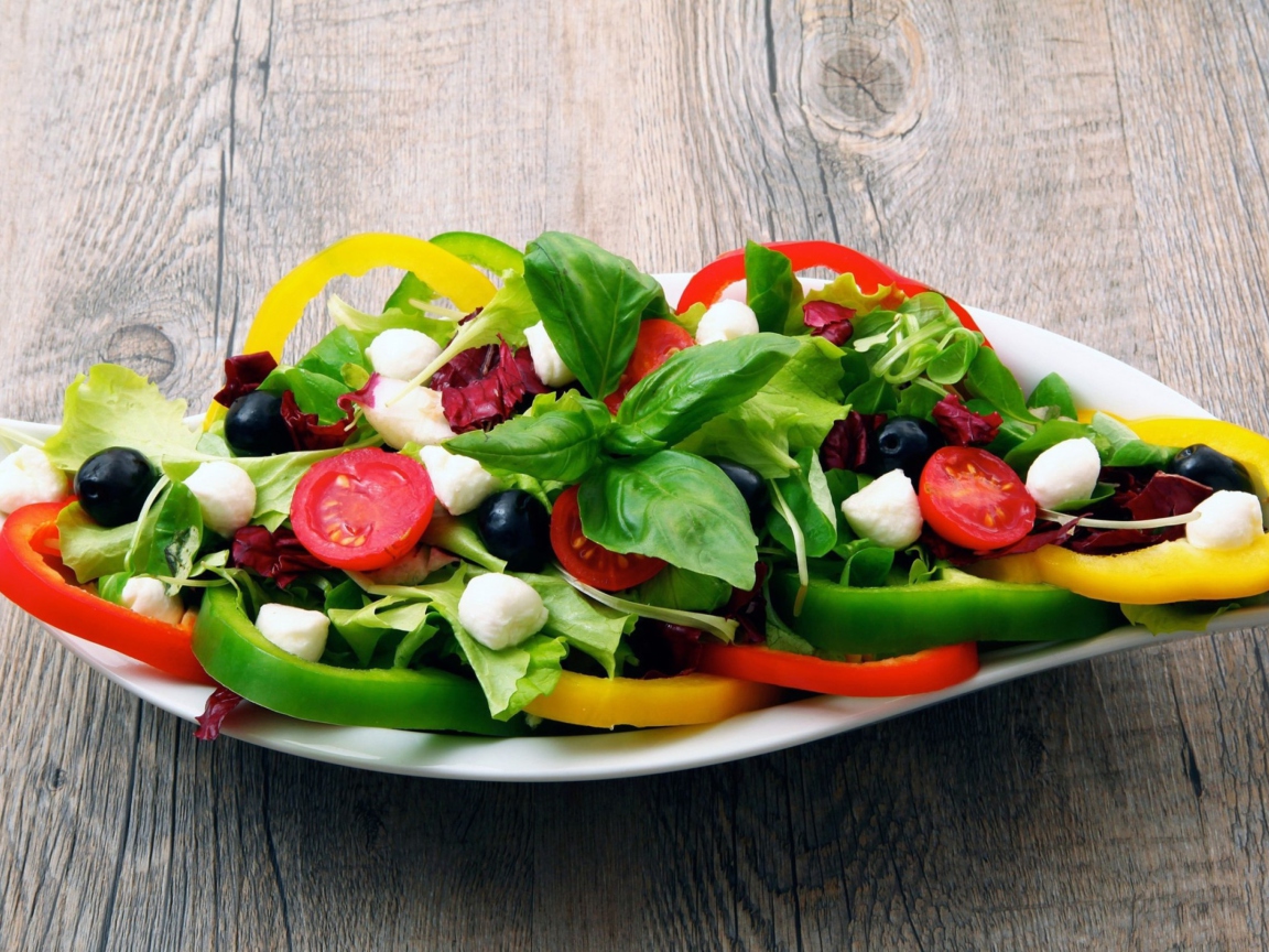 Fondo de pantalla Greek Salad 1152x864