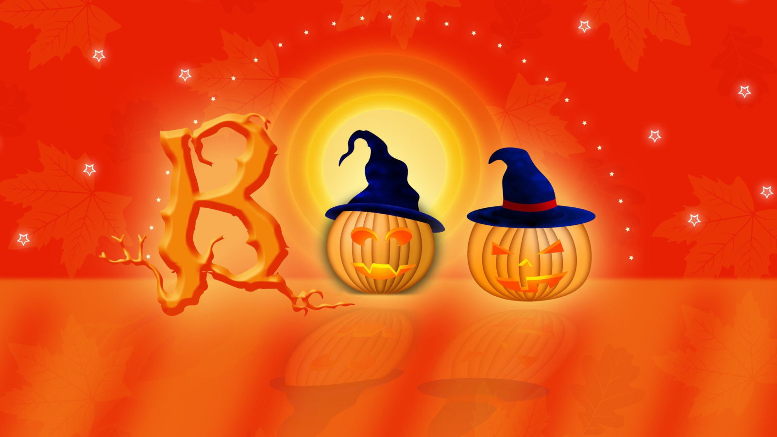 Das Halloween Pumpkins Wallpaper 1600x900