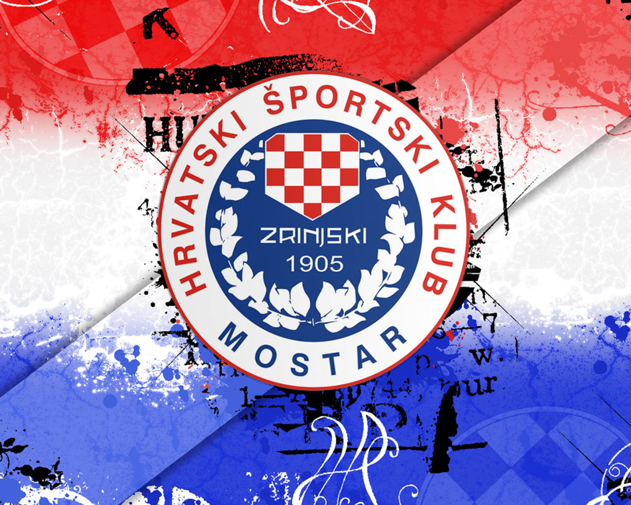 Das HŠK Zrinjski Mostar Wallpaper 1280x1024