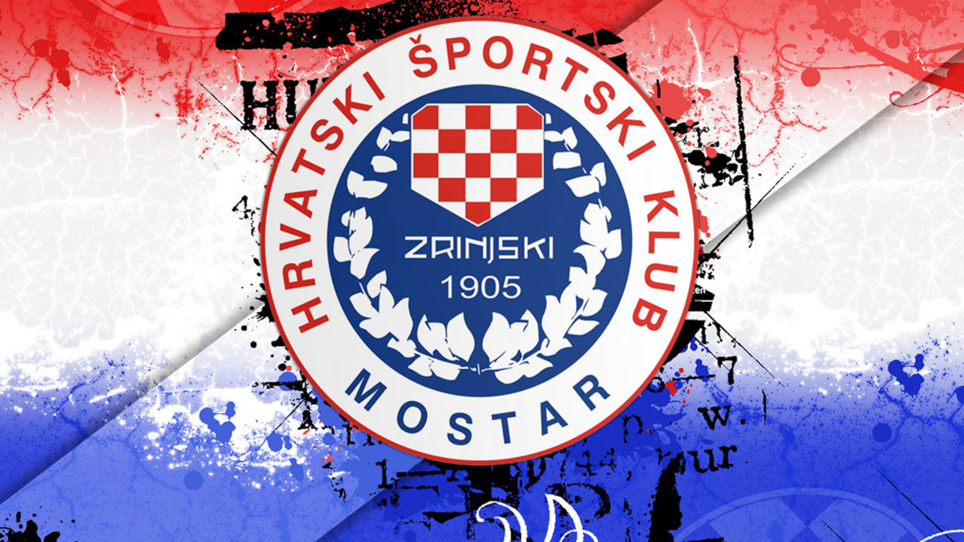 HŠK Zrinjski Mostar wallpaper 1366x768