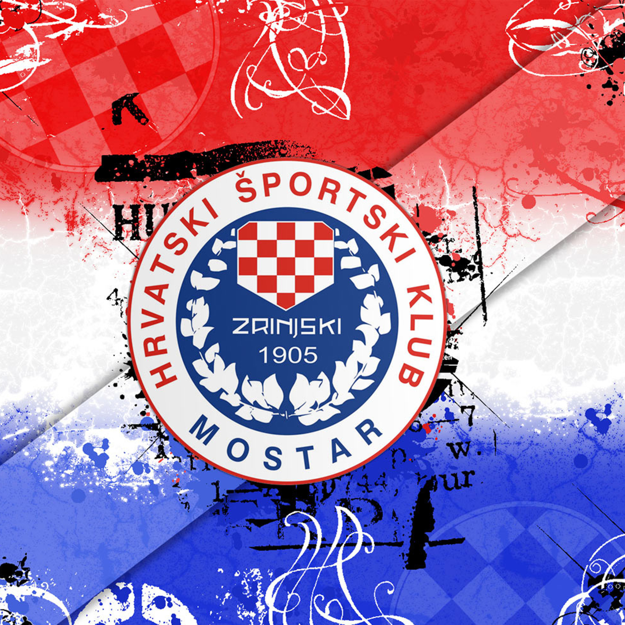 Das HŠK Zrinjski Mostar Wallpaper 2048x2048