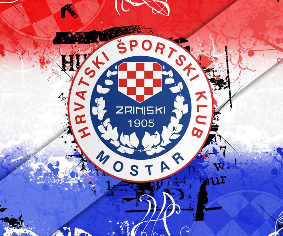 Das HŠK Zrinjski Mostar Wallpaper 960x800