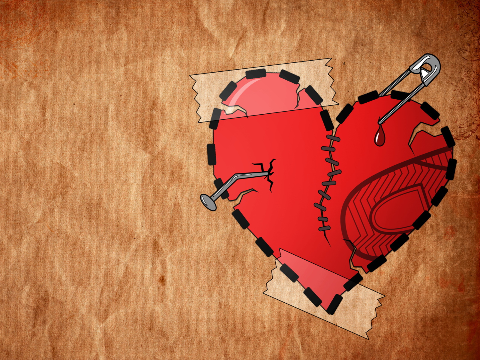 Broken Heart wallpaper 1600x1200