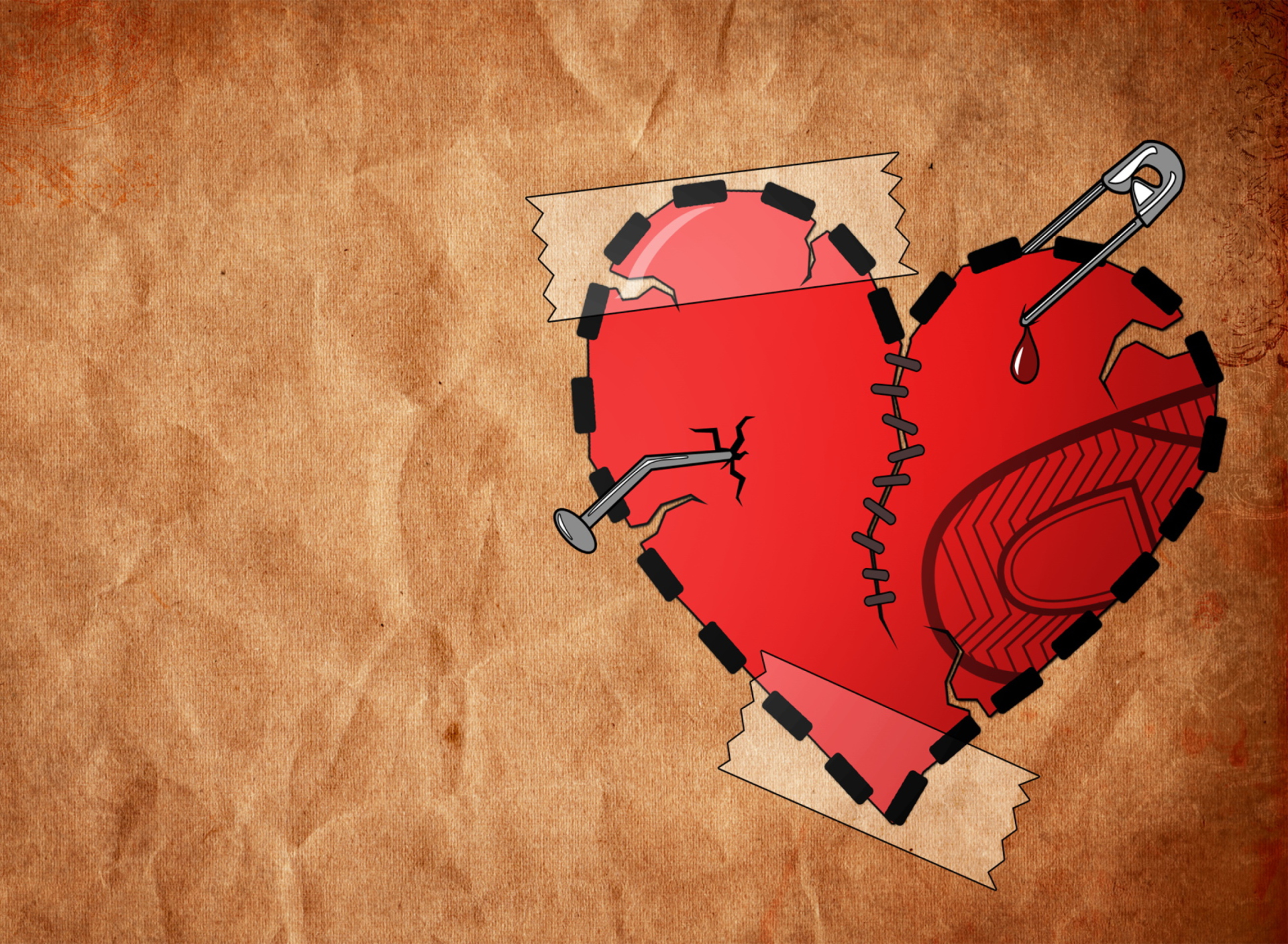 Broken Heart wallpaper 1920x1408