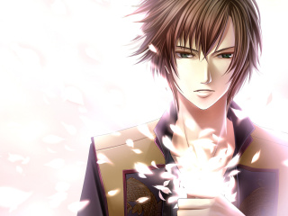 Chikage Kazama from Hakuouki screenshot #1 320x240