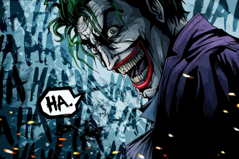 Das Joker Wallpaper 480x320