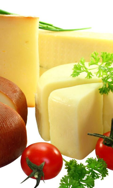 Selected Cheese wallpaper 480x800