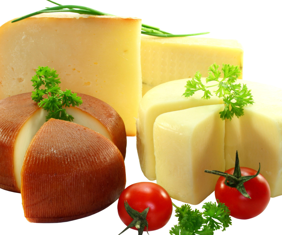 Selected Cheese wallpaper 960x800
