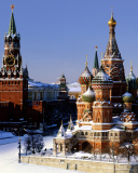 Das Kremlin Moscow Wallpaper 128x160