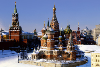 Kremlin Moscow Background for Samsung Galaxy Ace 3
