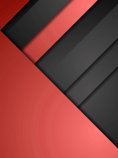 Das Red Black Tech Wallpaper 240x320