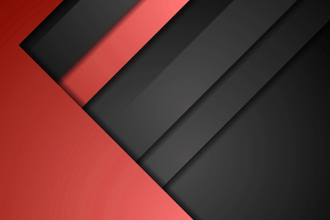 Das Red Black Tech Wallpaper 480x320