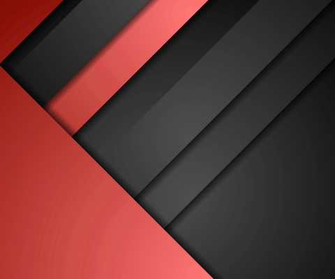 Das Red Black Tech Wallpaper 480x400