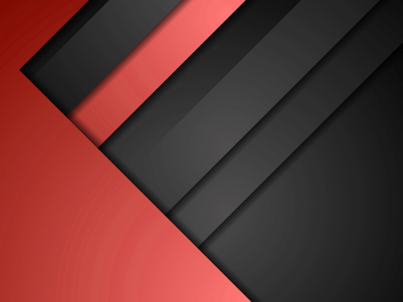 Das Red Black Tech Wallpaper 800x600