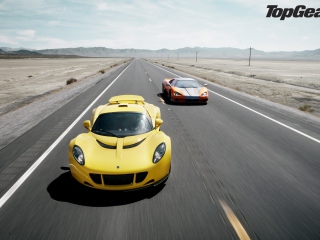 Fondo de pantalla Top Gear Cars 320x240