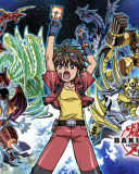 Screenshot №1 pro téma Bakugan Battle Brawlers 128x160